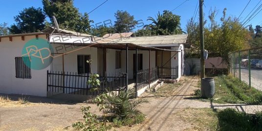 Venta De Terreno Con Casa En Puente Alto, Sector Casas Viejas